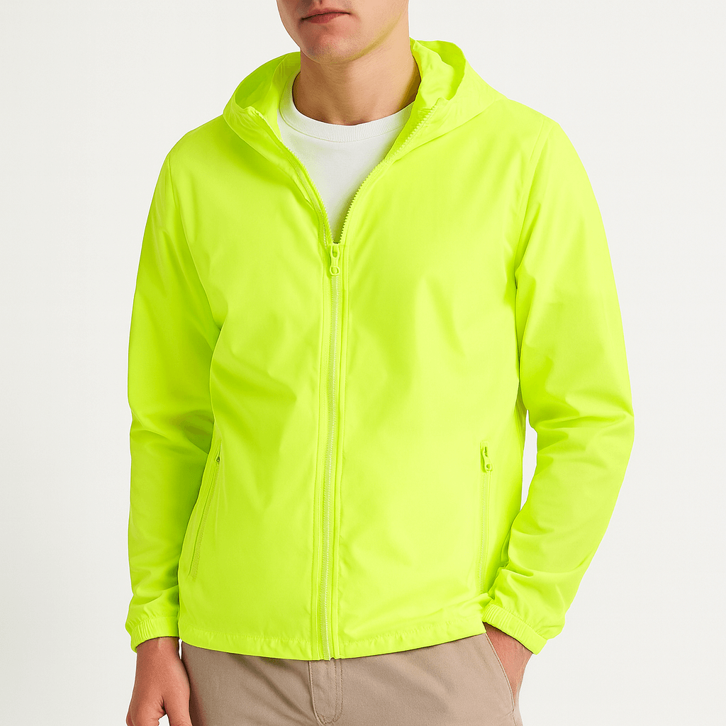 Lightweight Waterproof Hooded Windbreaker