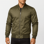 Ribbed Collar Bomber