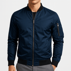Ribbed Collar Bomber