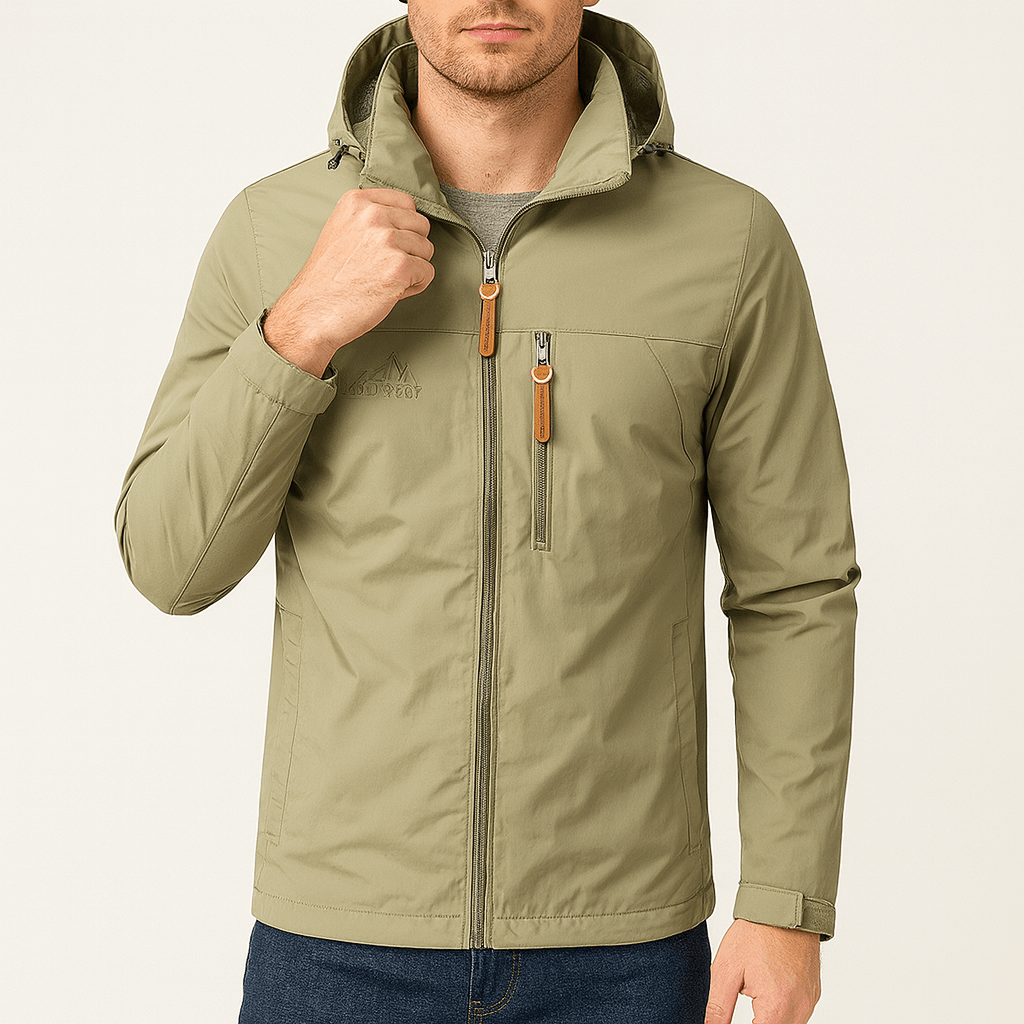 Waterproof Hooded Rain Jacket