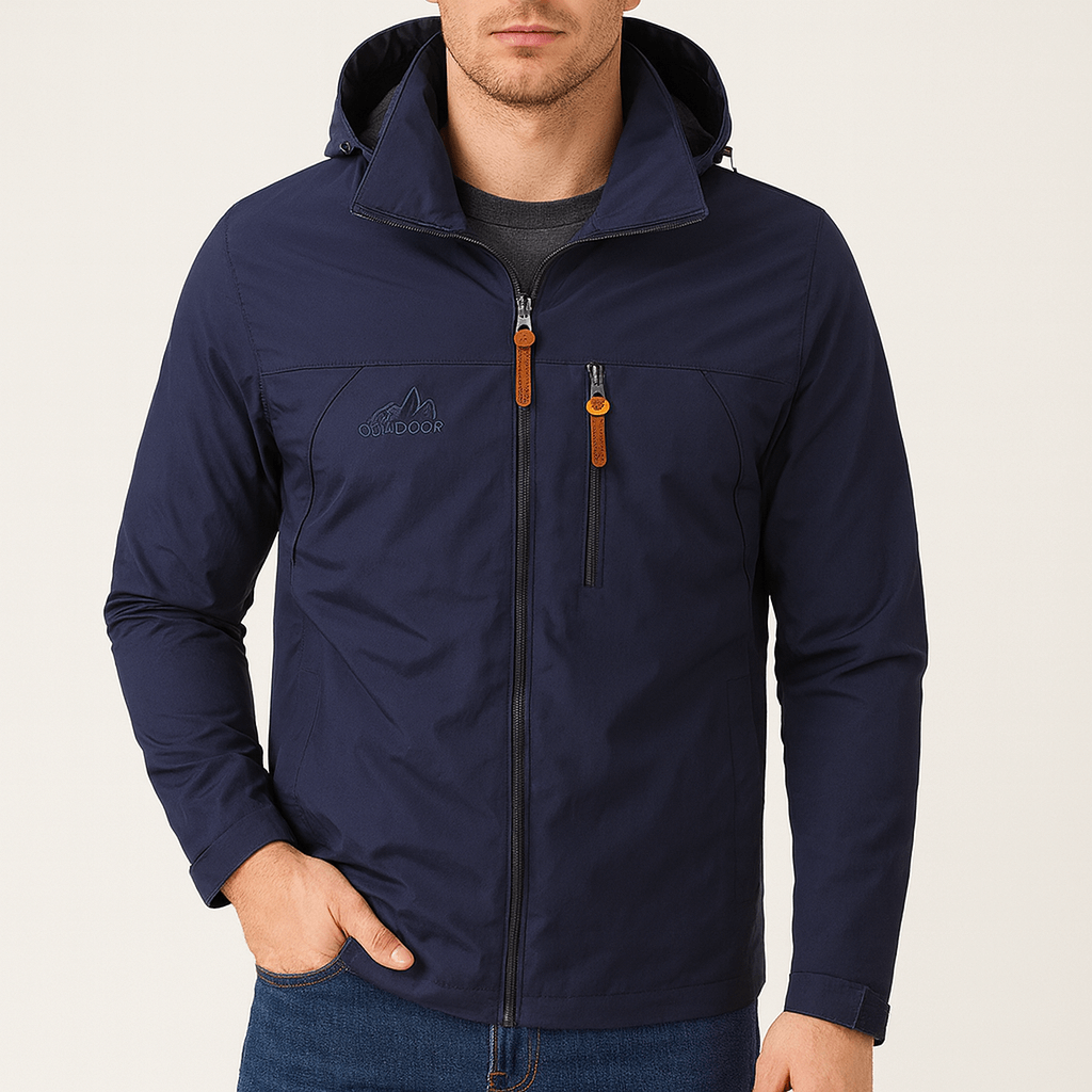 Waterproof Hooded Rain Jacket