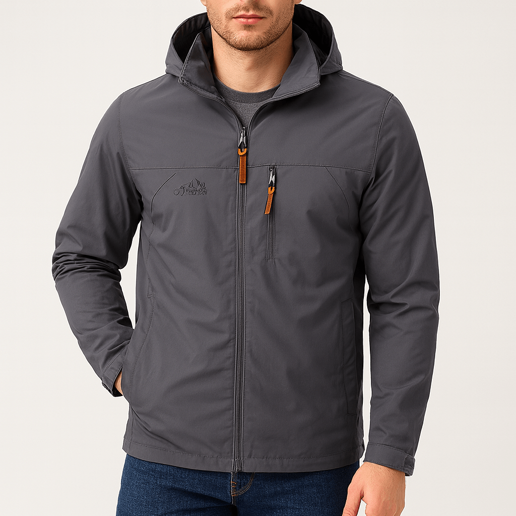Waterproof Hooded Rain Jacket