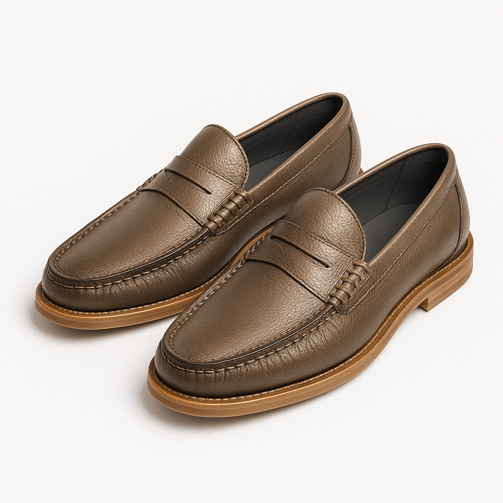 Elegant Smooth Leather Loafers
