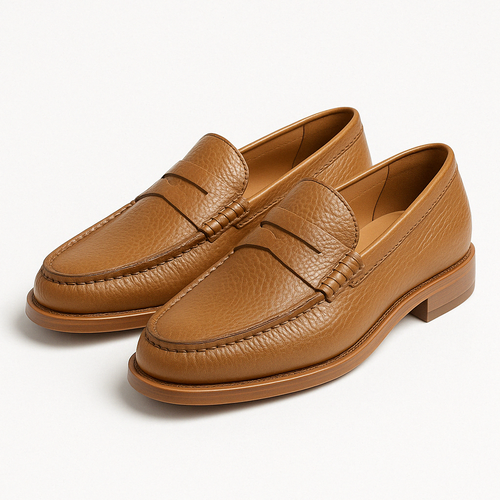 Elegant Smooth Leather Loafers