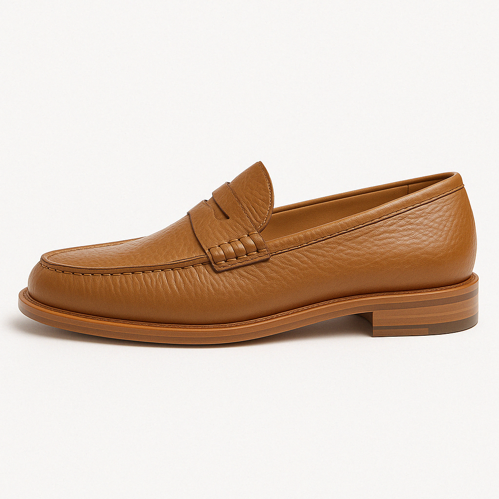 Elegant Smooth Leather Loafers