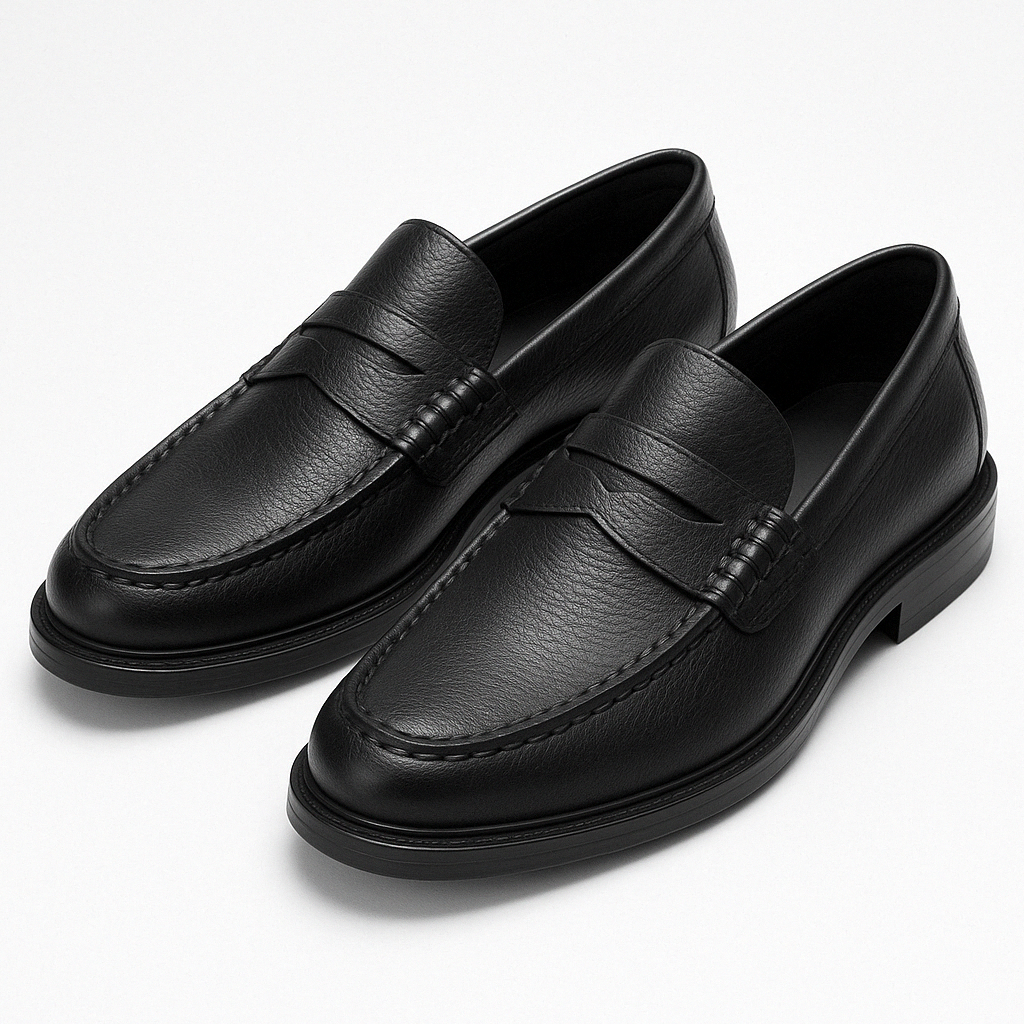 Elegant Smooth Leather Loafers