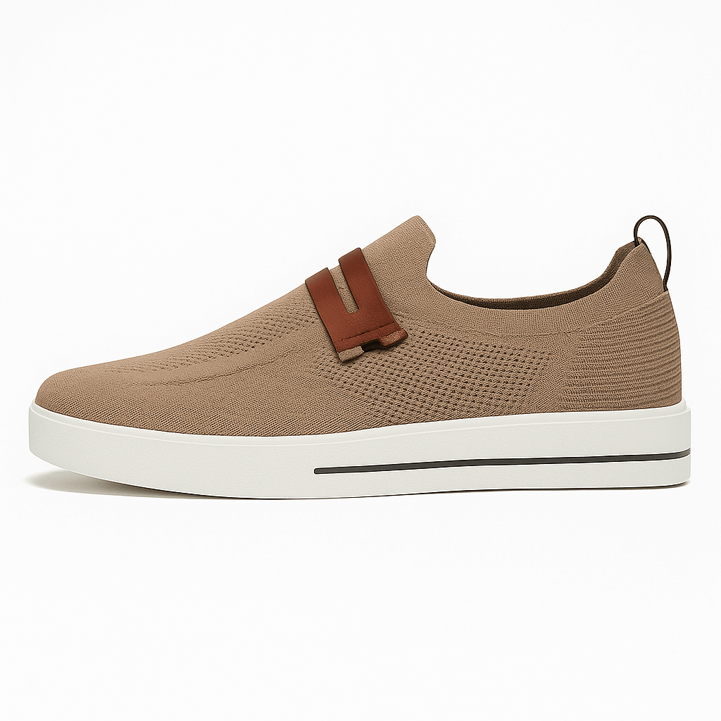 Lightweight Mesh Slip-On Loafers