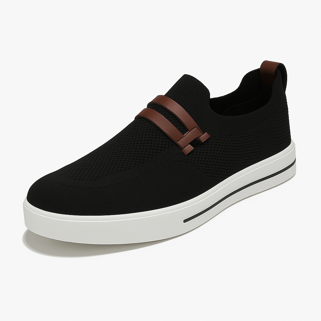 Lightweight Mesh Slip-On Loafers
