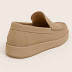 Sculpted Full-Grain Leather Loafers
