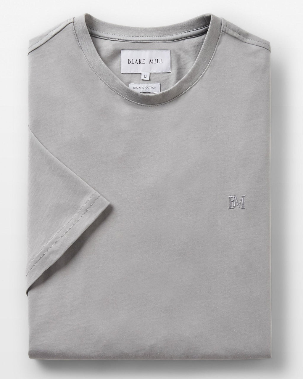 Mid Grey Organic Cotton T-Shirt