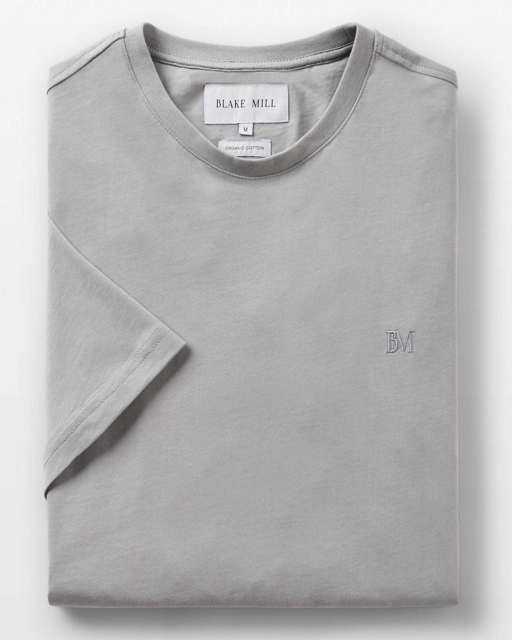 Mid Grey Organic Cotton T-Shirt